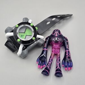 Ben 10 Omni Watch Upgrade Purple Plasma Toys Playmate *Watch Not Working* Figure